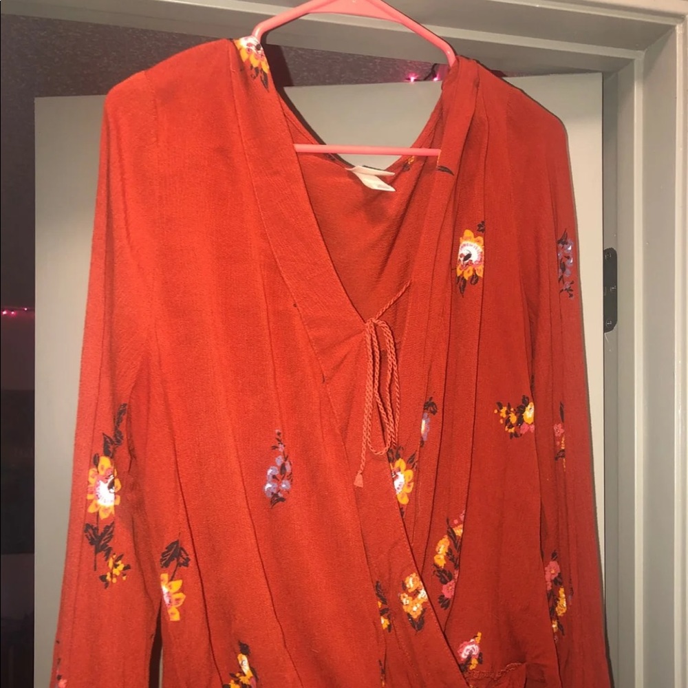 Beautiful fall blouse